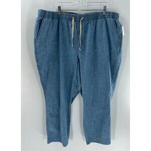 Women's LL Bean Favorite Fit Cotton Blend Pants Size 24W